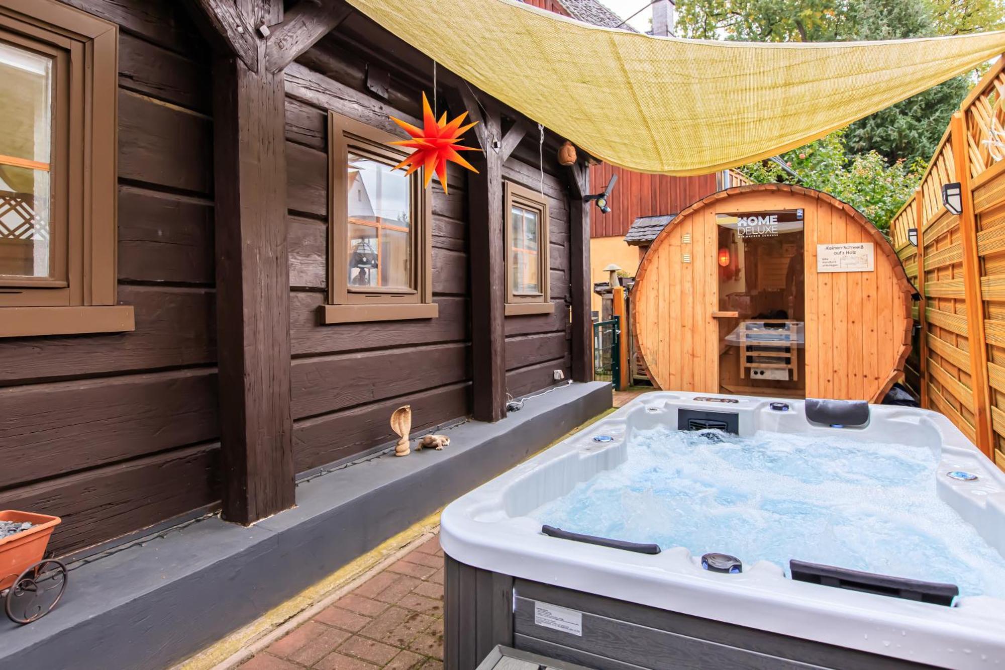 Ferienhaus Sissi Mit Whirlpool, Sauna U Sehr Ruhig غروسشوناو المظهر الخارجي الصورة